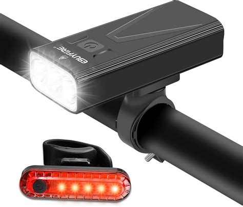 EBUYFIRE Luces Bicicleta Delantera Y Trasera LED Recargable USB 3000