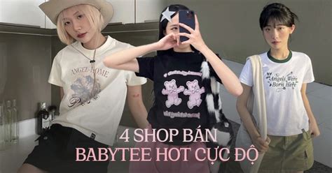 Tranh Th L C O Baby Tee Ang Hot R N R N Ch Em Ghim Ngay Local Brand
