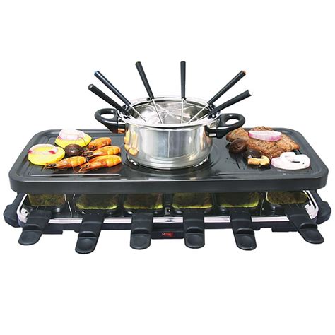 Indoor Japanese Teppanyaki Raclette Bbq Electric Griddle Stainless