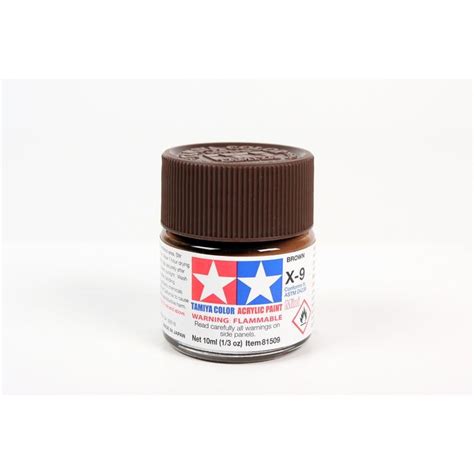 Tamiya Acrylic Mini X 9 Brown