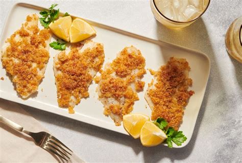 Baked Flounder Recipe With Parmesan Crumbs