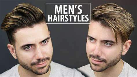 2 Quick And Easy Hairstyles For Men Mens Hairstyle Tutorial Alex Costa Youtube