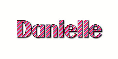 Danielle Logo Herramienta De Diseño De Nombres Gratis De Flaming Text