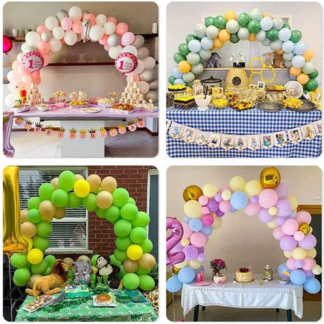 Idaodan Table Balloon Arch Kit Ft Adjustable Balloon Arch Stand For