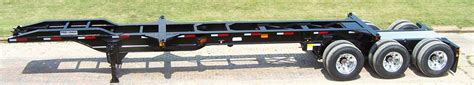 20ft Tri Axle Intermodal Chassis Pro Haul Quality Intermodal Container Chassis And Trailer