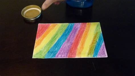 Craft Of The Day Dyi Rainbow Scratch Art Youtube