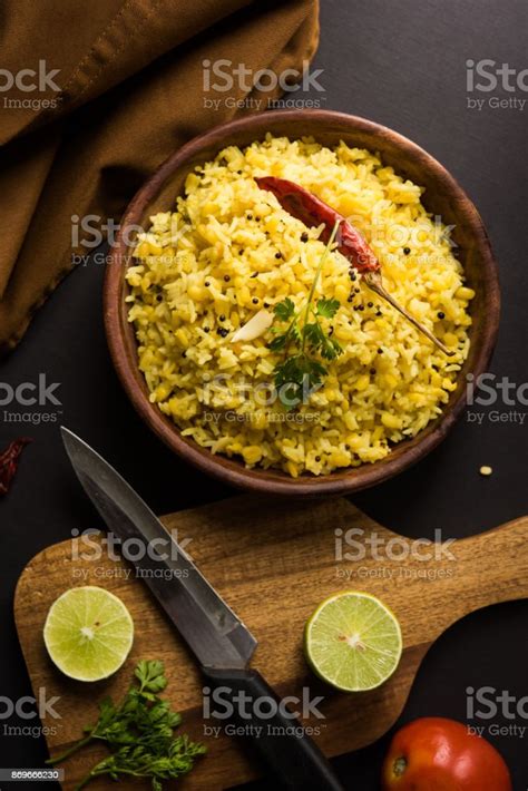 Moong Dal Khichdi Or Khichri Indian National Dish Or Food Selective