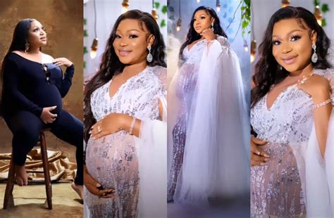 Ruth Kadiri Wows Fans With Her Stunning Maternity Shoot Days After