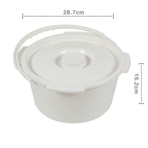 Ведро запасное универсальное с крышкой для стул-туалета купить на OZON ...