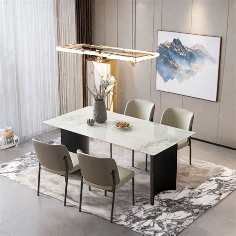 ASS Comfort Zone Simple Rock Plate Dining Table And Chair Wayfair