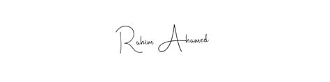 76 Rahim Ahamed Name Signature Style Ideas New E Signature