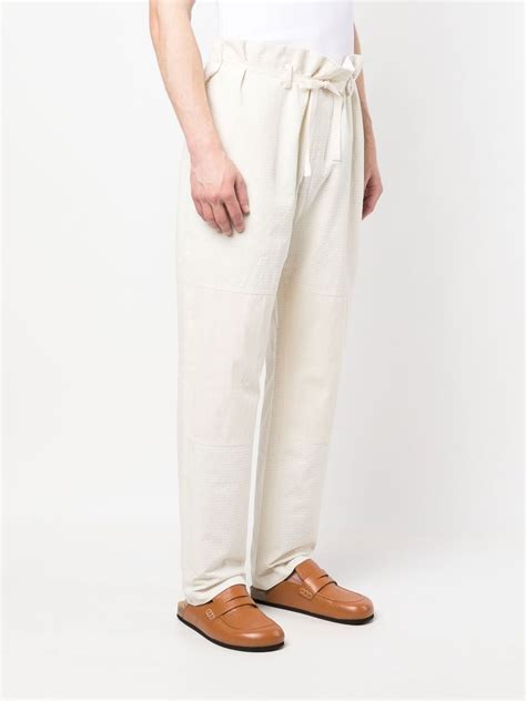 Jacquemus Wide Leg Trousers In Nude Modesens
