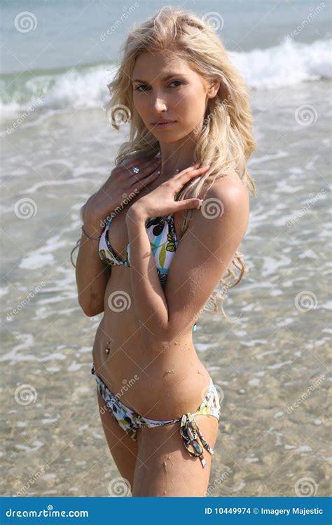 Lady In Bikini Stock Photo Image Of Caucasian Paradise