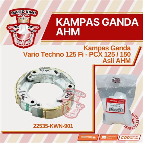 Jual Kampas Ganda Kopling Vario Techno Fi Esp Pcx Asli Ahm