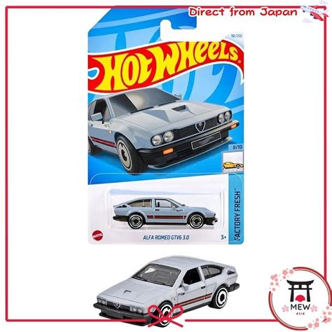 Hot Wheels Basic Car Alfa Romeo Gtv Mini Car Age And Up Hxp Shopee Philippines