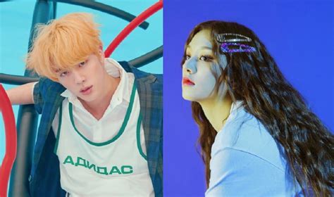 Dating rumors surrounding BTS' Jin & LABOUM's Solbin spread under the ...