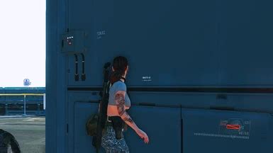 Quiet Naked Snake Fatigues With Nike T Shirt At Metal Gear Solid V The Phantom Pain Nexus