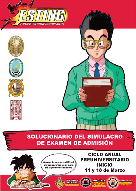 Simulacro San Marcos 2024 solucionario Final - Unete al Mejor