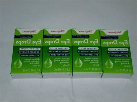 4 Walgreens Visine Ac Eye Drops Itchy Eye