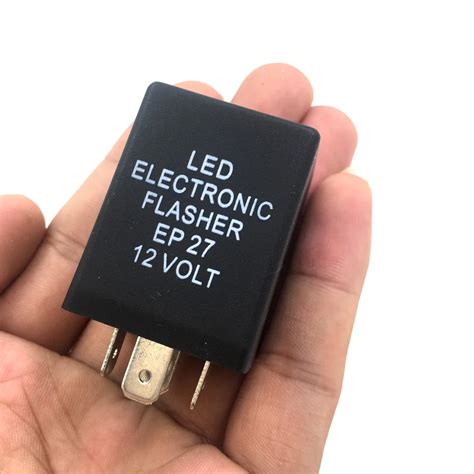 New Arrival EP 27 LED 5Pin Car Flasher Relay Fix Hyper Flash Turn