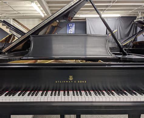 Steinway Model A Grand Piano In Ebony Dc Piano Company