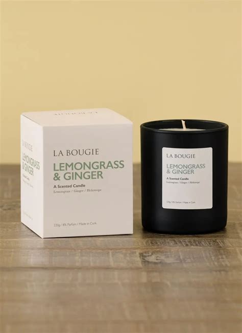 La Bougie Lemongrass And Ginger Candle Blarney