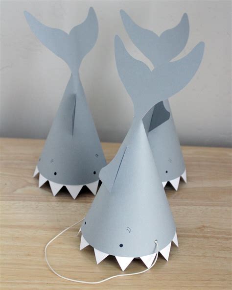 Shark Hat Template