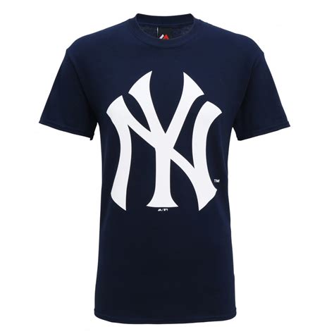 New York Yankees Large Logo T Shirt Mens From Tshirtgrill Uk