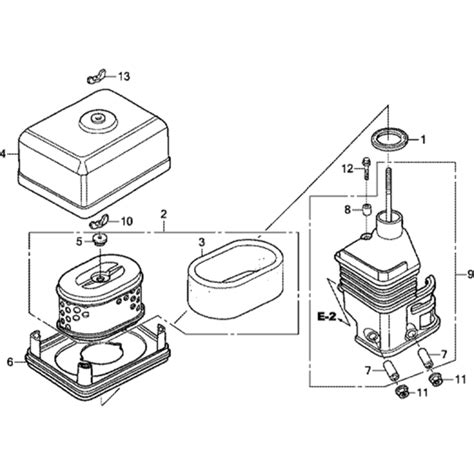 Air Cleaner Assembly For Honda GX160UT1 GCAFT Engines L S Engineers