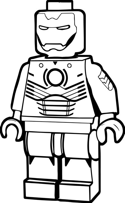 Lego Coloring Pages Free Download On Clipartmag