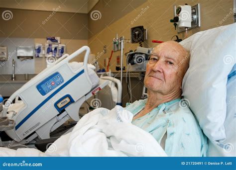patient sitting   modern hospital room stock image image