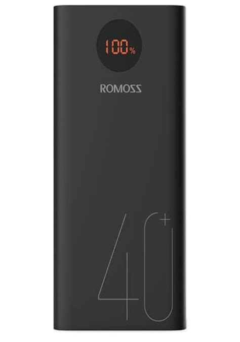 Power Banks - Romoss Zeus 40000mAh Power Bank - Black was listed for ...