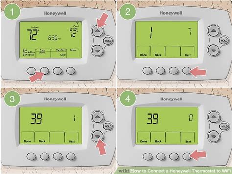 how do i connect honeywell thermostat to wifi