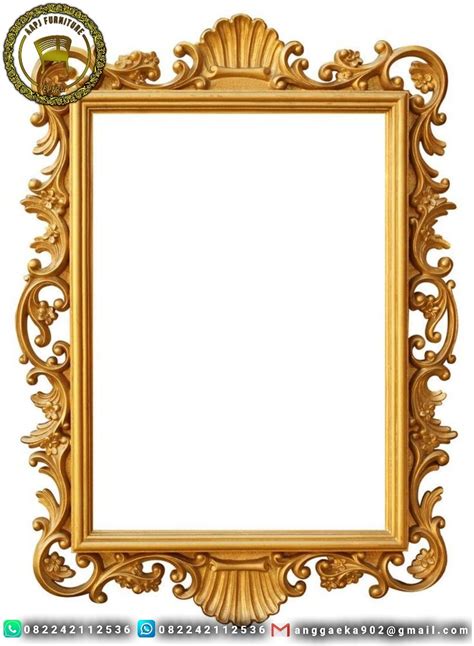 Pigura Frame Border Design Photo Frame Design Gold Picture Frames