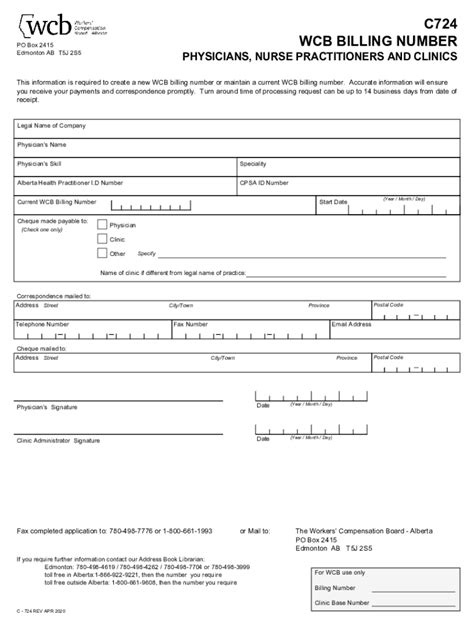 Wcb Billing Fill Out Sign Online Dochub