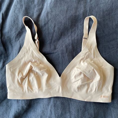 Skims Intimates Sleepwear Skims Naked Plunge Bralette Mica Size M Poshmark