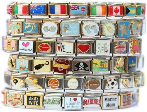 101 Assorted Italian Charms - Create Custom 9mm Charm Bracelets ...