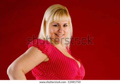 Sexy Blonde Red Stock Photo Shutterstock