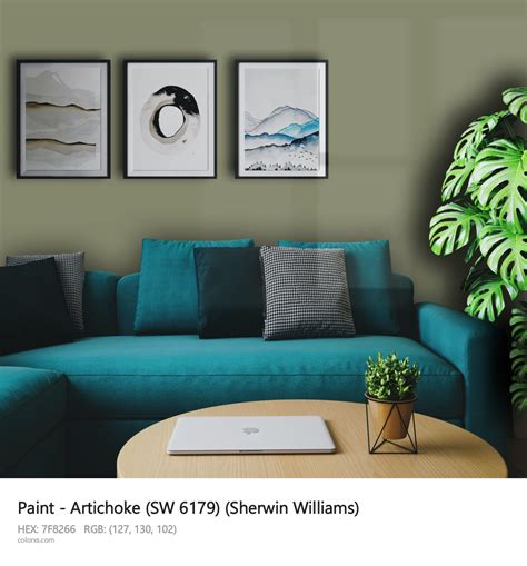 Sherwin Williams Artichoke Sw Paint Color Codes Similar Paints