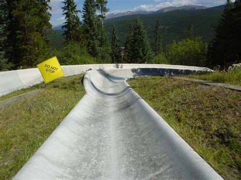 Winter Park Alpine Slide Photos, Denver, Co