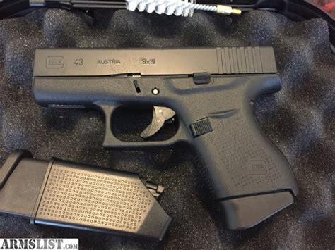 Armslist For Sale Nib Glock 43 Wmods