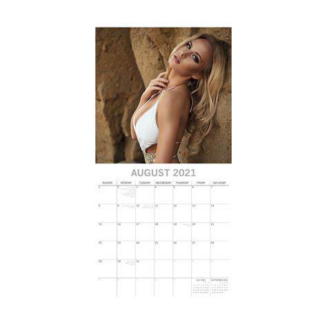Calendrier 2021 Sexy Femme Bikini