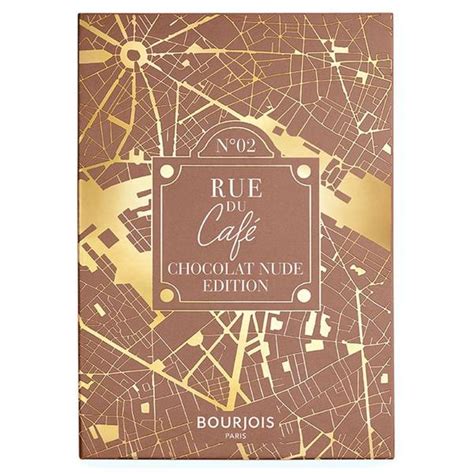 Paleta De Farduri In Bourjois Paris Beau Regard Rue Du Caf Nuanta Chocolat Nude