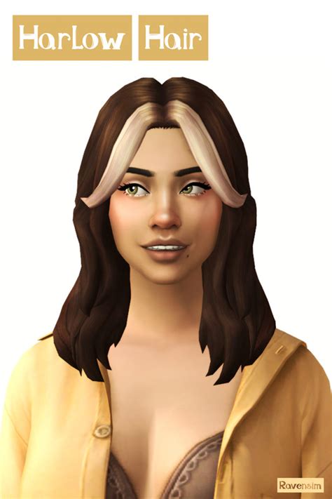 Install Harlow Hair The Sims 4 Mods Curseforge