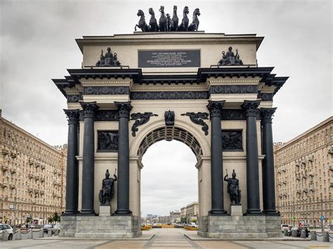 московские триумфальные ворота о.и.бове | Architecture