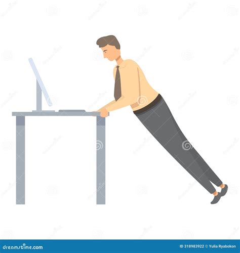 Strength Incline Bench Press Royalty-Free Cartoon | CartoonDealer.com ...