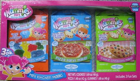 Yummy Nummies Mini Kitchen Magic 3 Pack Set Cookie Creations Maker