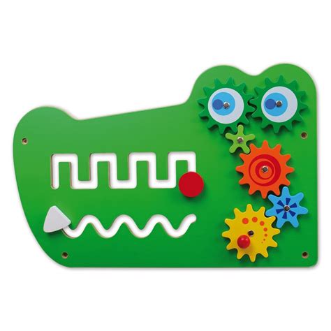 Crocodile Activity Wall Panel Interactive Sensory Board Tfh Usa