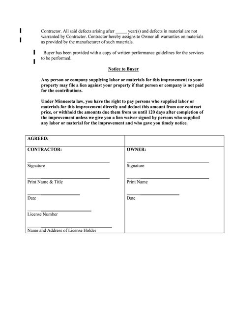 Roofing Contract Fill Online Printable Fillable Blank Pdffiller