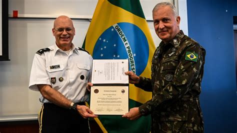 DVIDS Images Brazilian General André Luis Novaes Miranda Inducted